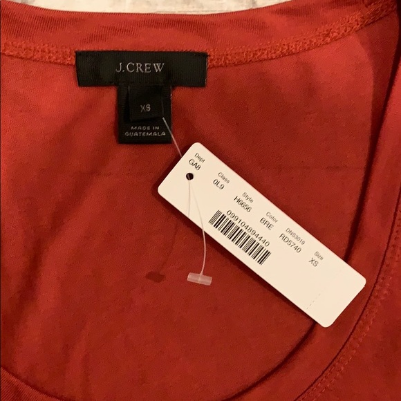 NWT J. Crew Scoopneck Tencel T-shirt - Picture 5 of 6